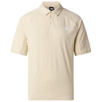 The North Face Lightrange Packable Short Sleeve Polo Funktionsshirt f&uuml;r Herren | beige
