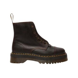 Dr. Martens Schoenen, Dames, Bruin, 39 EU, Leer, Sinclair Platform Boot