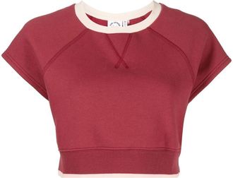 The Upside Banksia Brooklyn crop top - women - Recycled Nylon/Elastane - M - Pink