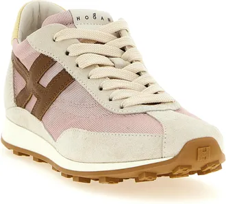 Hogan Womens Multicolor Cotton Athletic Sneakers