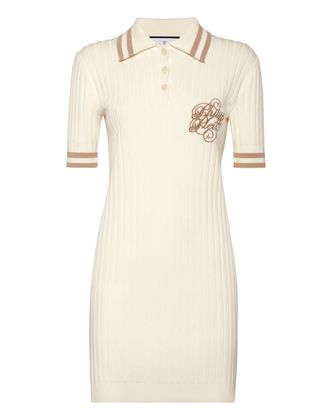 Philipp Plein Knit Polo Dress