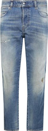 Diesel Jeans, Heren, Blauw, W32, Denim, Jeans Slim