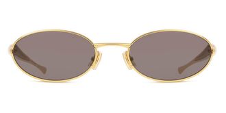 Bottega Veneta BV1386S 001 Mens Sunglasses Gold Size 57