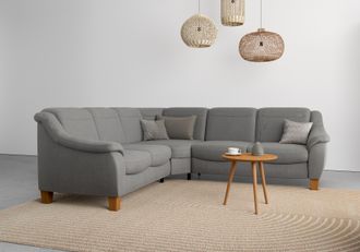 HOME AFFAIRE Ecksofa »Caldera L-Form« Federkern, wahlweise mit Kopfteilverstellung, Bettfunktion, Bettkasten