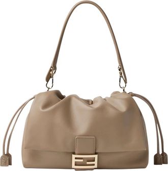 Fendi Dames, Tassen, Beige, Maat: ONE Size Leer