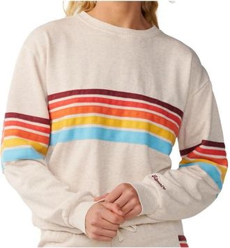 Rip Curl Surf Revival Relaxed Crew Pullover f&uuml;r Damen | beige