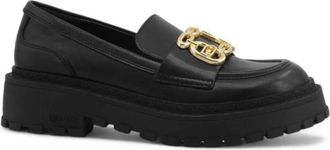 Liu Jo Loafers - Dames - Loafers - Zwart - 39 EU - Leer - Schoenen