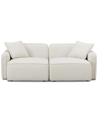 TOV Furniture Tov Furniture Travie Upcycled Linen Modular Loveseat