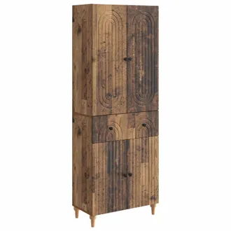 vidaXL Juego De Armarios 2 Uds. Madera De Ingenier&iacute;a Vidaxl