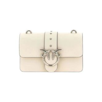 Pinko Pinko, Dames, Tassen, Wit, Maat: ONE Size Katoen