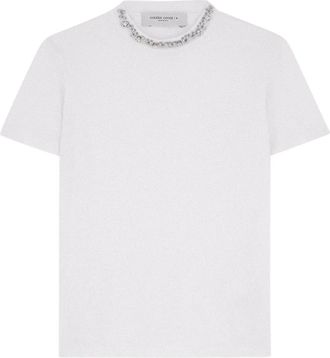 Golden Goose Mujer, Camisetas, Blanco, Talla: M