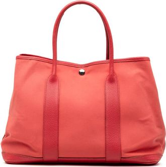 Herm&egrave;s Pre-owned Hermes Toile and Negonda Garden Party 36 Ladies OHLM691VE4FFYB5V