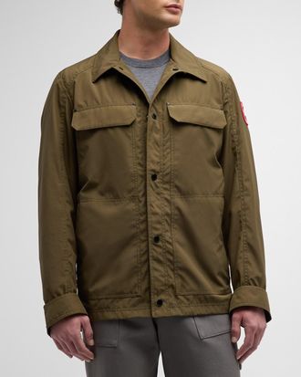 Canada Goose Mens Burnaby Work Shirt
