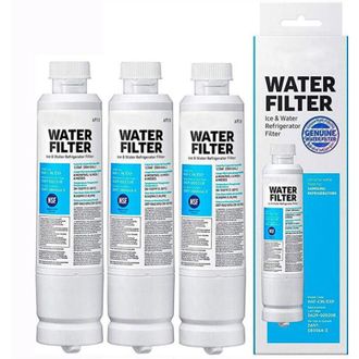 Elle Paquete De 3 Cartuchos De Filtro Da29-00020b. Filtraci&oacute;n De Agua Sin Plomo. Compatible Con Refrigeradores Samsung. Instalaci&oacute;n R&aacute;pida Y Sin Herramient