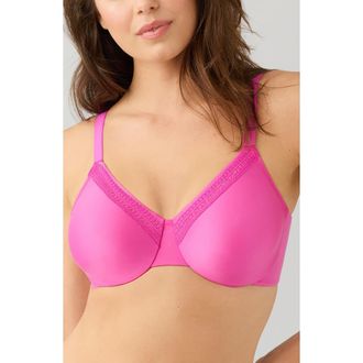 Wacoal Perfect Primer Full Coverage Underwire Bra in Wild Azalea at Nordstrom, Size 34Ddd