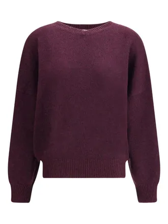 Khaite Maglione Wolfe In Maglia Di Cashmere Con Scollo A V-Donna