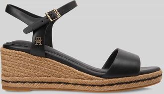 Tommy Hilfiger Espadrilles mit Keilabsatz in BLACK, Gr&ouml;&szlig;e 36