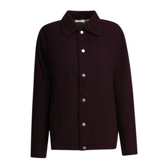 Autry Chaqueta cl&aacute;sica con botones a presi&oacute;n - Jackets - Mujer - Rojo - XS