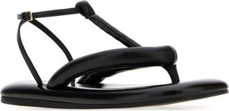 Givenchy Womens Boudoir Sandals Black Leather