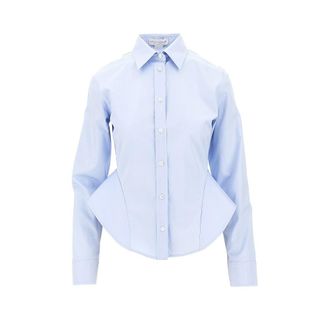 Stella McCartney Poplin basque shirt Woman 42
