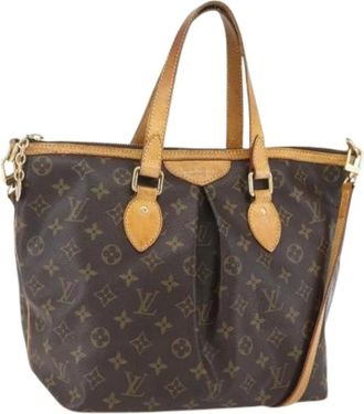 Louis Vuitton Pre-owned Handbags, female, Brown, Size: ONE SIZE Pre-owned Canvas Handbag