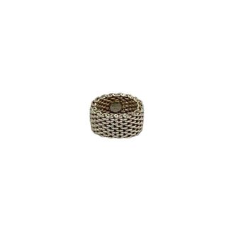 Tiffany & Co. Silver Silver 925 Band Ring (Pre-Owned)