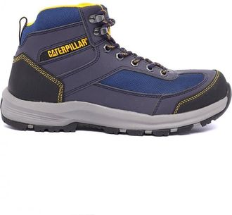 CAT Caterpillar Elmore Low Synthetic Navy Safety Trainers - UK 10