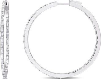 Rina Limor 14K 3.30 Ct. Tw. Diamond Hoops