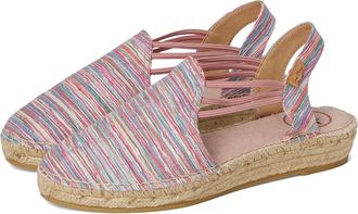 Toni Pons Noa-RG Womens Sandals : EU 41 (US Womens 9.5-10) M, Jute/Textile