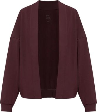 Nike Cardigan con logo - Rosso