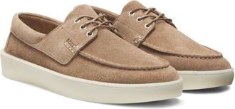 BOSS Suede loafers with slightly translucent sole
