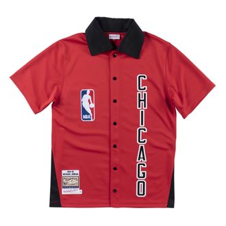 Mitchell & Ness NBA Chicago Bulls 1984-85 Authentic Shooting Shirt Michael Jordan ASSHGS18508-CBURED184MJO