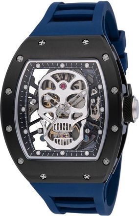 Invicta S1 Rally 49023 Heren Horloge - Automatisch Uurwerk - Roestvrij Staal met zwarte Wijzerplaat - 41mm