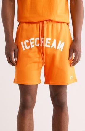 Icecream Matt Cotton French Terry Sweat Shorts in Bright Marigold at Nordstrom Rack, Size Xxx-Large