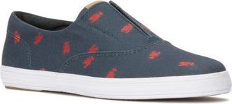 Keds Champion Slip-On Sneaker in Navy/red at Nordstrom, Size 9.5