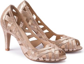 Jonak Pumps in leer Djeny