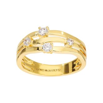 Autentica Multi-Row Split Shank Ring