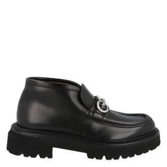 Ferragamo Geffer Gancini Wallabee Boots, Size 6.5