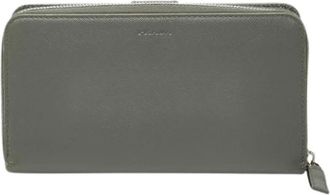 Prada Pre-owned Wallets, male, Gray, Size: ONE SIZE Pre-owned Vintage Long Wallet (bi-fold)