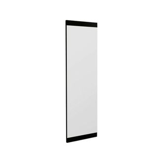 Dmora Dmora - Espejito Acamar, Espejo, Objeto De Decoraci&oacute;n De Pared, Decoraci&oacute;n De Espejo, 40x2h120 Cm, Negro, Con Embalaje Reforzado