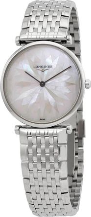 Longines La Grande Quartz White Dial Ladies Watch L4.512.4.05.6