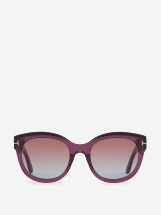 Tom Ford Tamara Oval Sunglasses