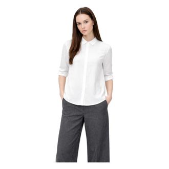 Imperial Shirts, female, White, Size: XS Long-sleeve Shirt