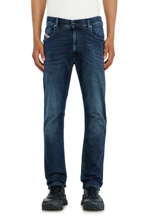 Diesel Regular Regular Waist 2032 D-Krooley-BW Joggjeans, Dark blue, Elastic waistband