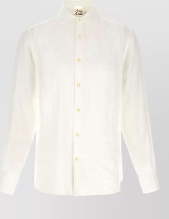 MC2 Saint Barth pamplona long sleeve button down collar shirt