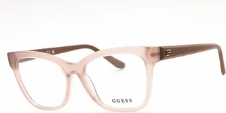 Guess Ladies Beige Cat Eye Eyeglass Frames GU50262