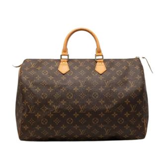 Louis Vuitton Pre-owned Handbags, female, Brown, Size: ONE SIZE Pre-owned Monogram Boston Bag