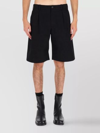 Our Legacy tailored shorts with pockets and loops