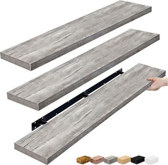 Sorbus 55In Xl 3-Pack Floating Shelves