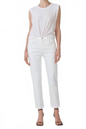 Citizens Of Humanity Isola Straight Crop Pants In Wildflower